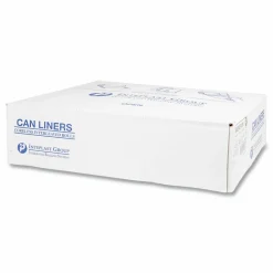 Inteplast Group High-Density Commercial Can Liners, 45 gal, 14 mic, 40