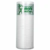 Inteplast Group Produce Bags, Fruits and Veggies - More Matters Labeling, 0.35 mil, 12" x 20", Clear, 875 Bags/Roll, 4 Rolls/Carton