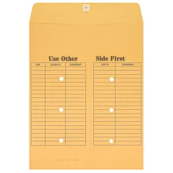 Interdepartment Envelopes, 10" x 13", Brown Kraft, Box Of 100