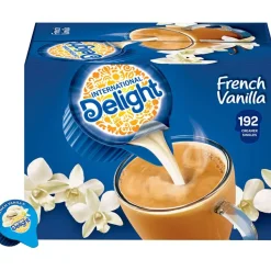 International Delight French Vanilla Liquid Creamer Singles