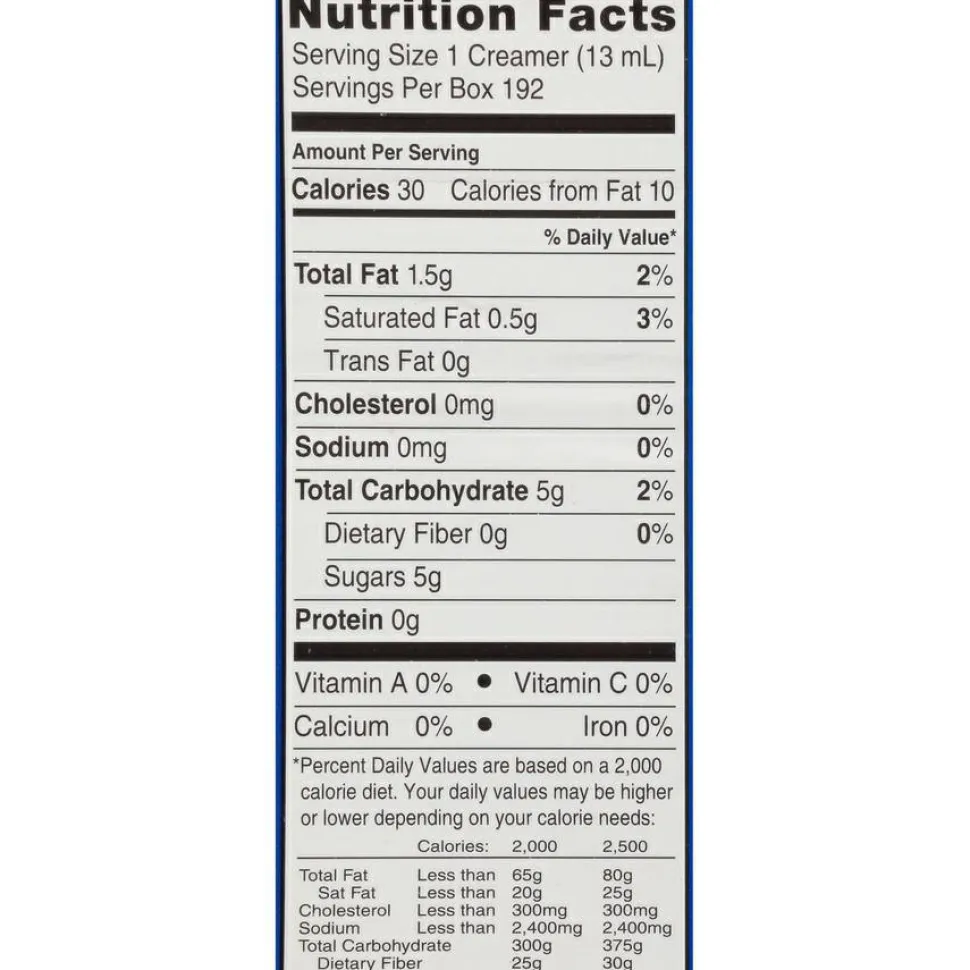 International Delight Liquid Coffee Creamer, French Vanilla Flavor, 0.987 Oz Single Serve, 192/Pack