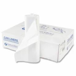 Interplast Group High Density Commercial Can Liners, 0.67 mil, 56 gal, 17 mic, 43
