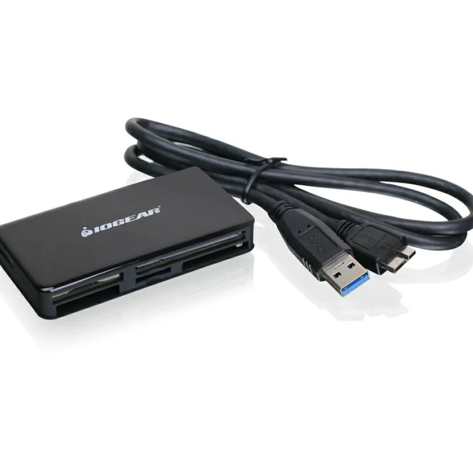 IOGEAR USB 3.0 Multi-Card Reader / Writer for HD data transfer