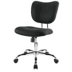 Jancy Mesh Low-Back Task Office Chair, Black/Chrome, BIFMA Compliant