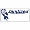 Janitized Vacuum Filter Bags Designed to Fit Karcher/Tornado CV30/1, CV38/1, CV48/2, 100/Carton