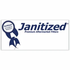 Janitized Vacuum Filter Bags Designed to Fit ProTeam Super Coach Pro 6/GoFree Pro, 100/Carton