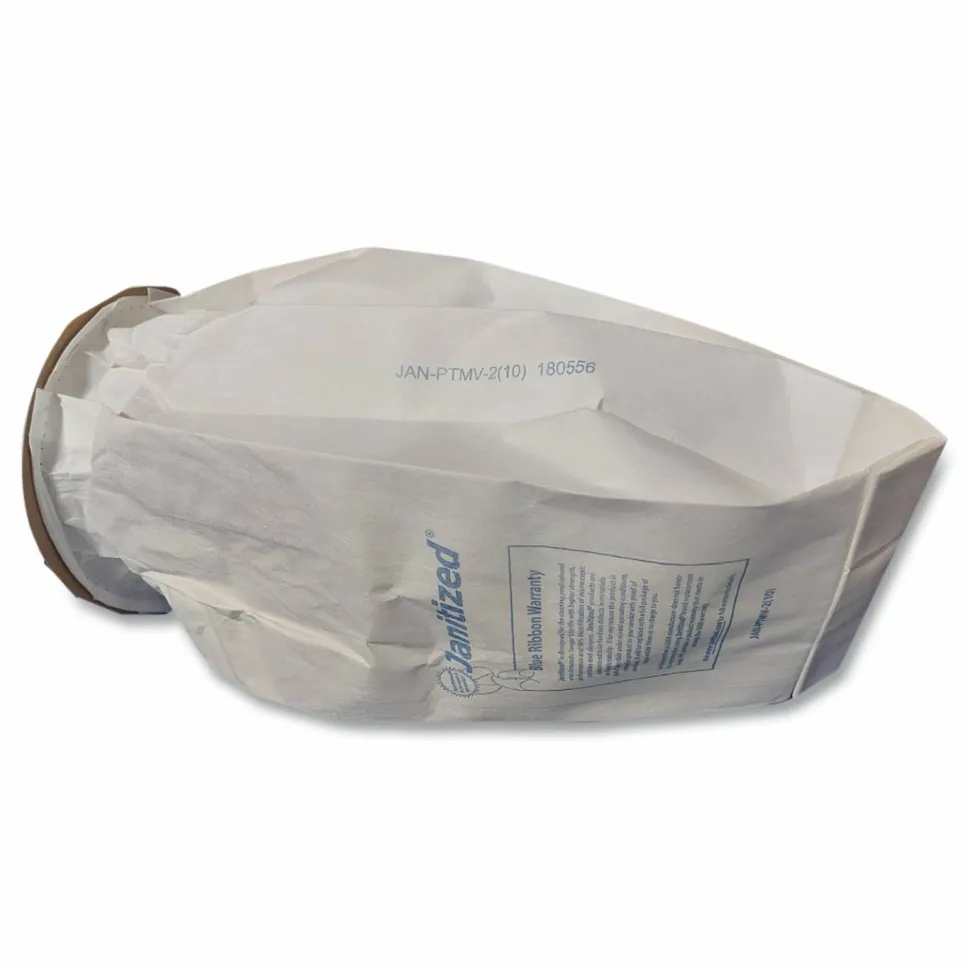 Janitized Vacuum Filters Designed to Fit Most Commercial 10 Qt. Backpack Vacs, 10/Pack