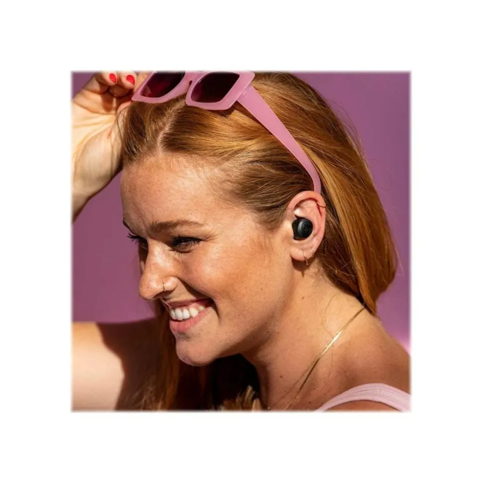 JLab Audio Go Air POP True Wireless Earbuds With Microphone, Black