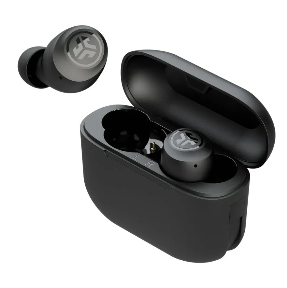 JLab Audio Go Air POP True Wireless Earbuds With Microphone, Black