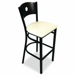 JMC Furniture Circle Series Barstool, Supports Up to 300 lb, 28.5