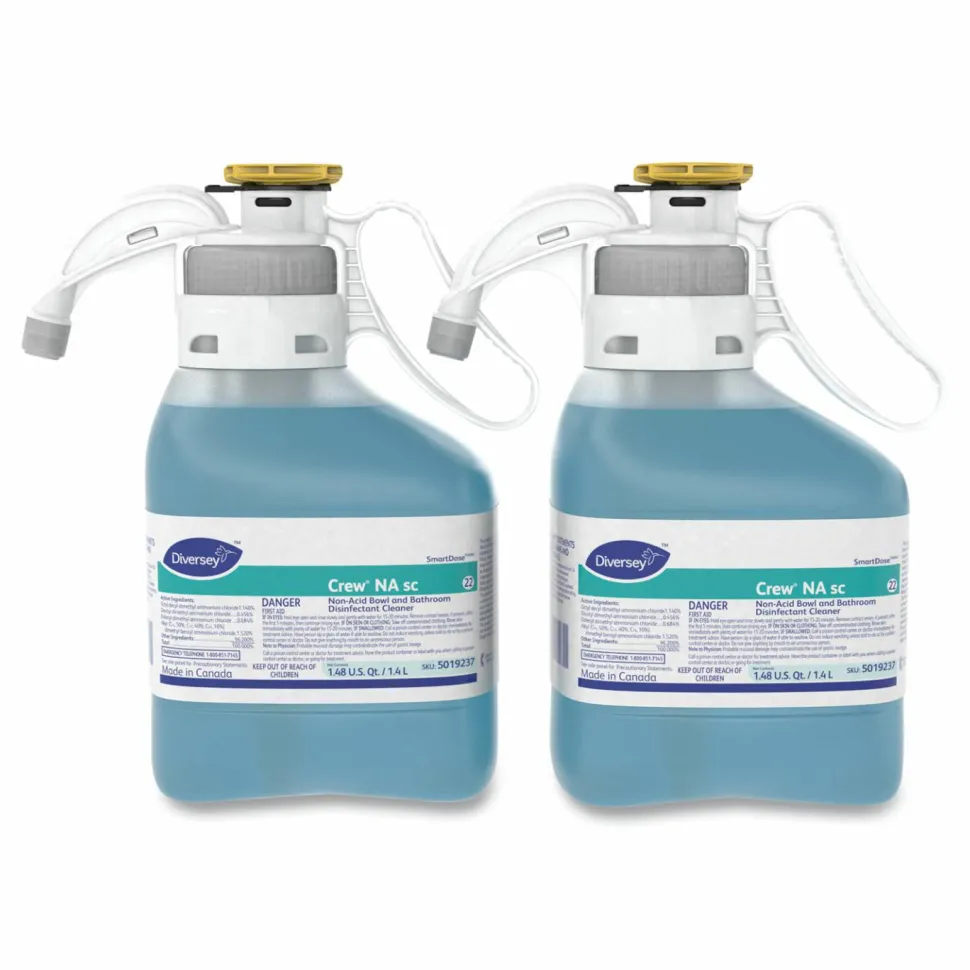 JohnsonDiversey Non-Acid Restroom Cleaner, Floral Scent, 47.36 Oz Bottle