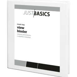 Just Basics View 3-Ring Binder, 1
