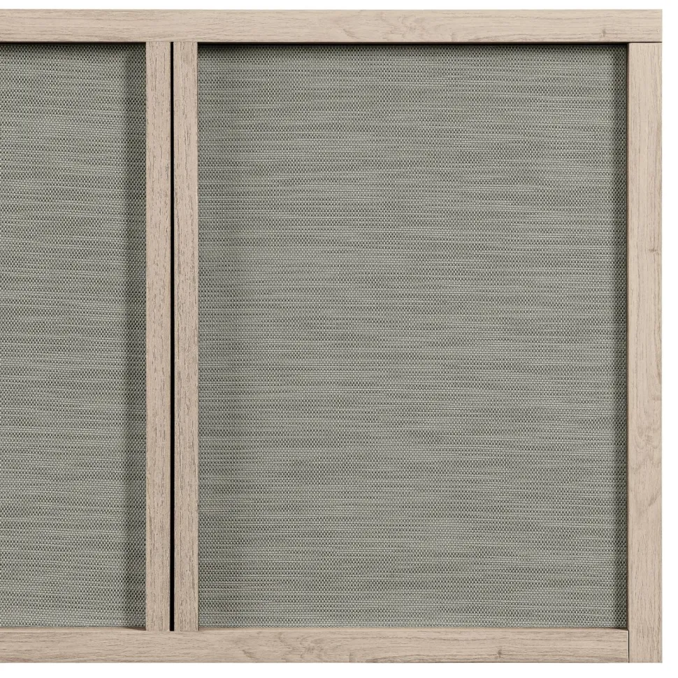 Kai Rectangular TV Stand for TV's up to 75" in Alder White