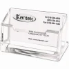 Kantek Acrylic Business Card Holder, 2" x 2 3/8" x 4 1/4", Clear