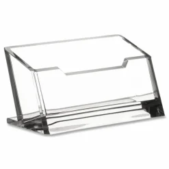 Kantek Acrylic Business Card Holder, 2