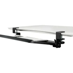 Kantek Clamp Mounted Tilting Keyboard Tray