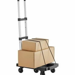 Kantek Handcart, 250 lb Capacity, 19.3 x 14.6 x 38, Black