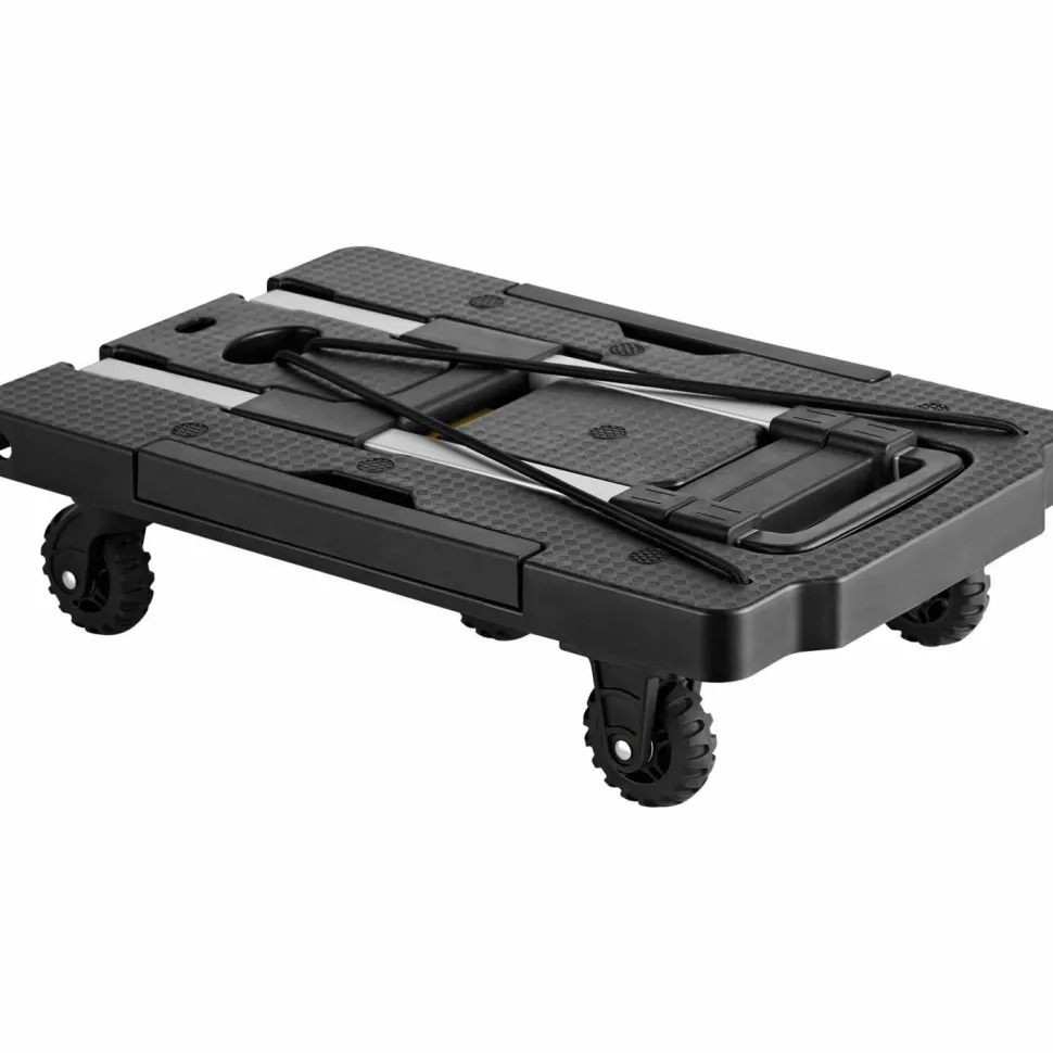 Kantek Handcart, 250 lb Capacity, 19.3 x 14.6 x 38, Black