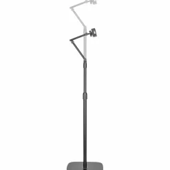 Kantek Tablet and Phone Stand, Floor Stand, Black