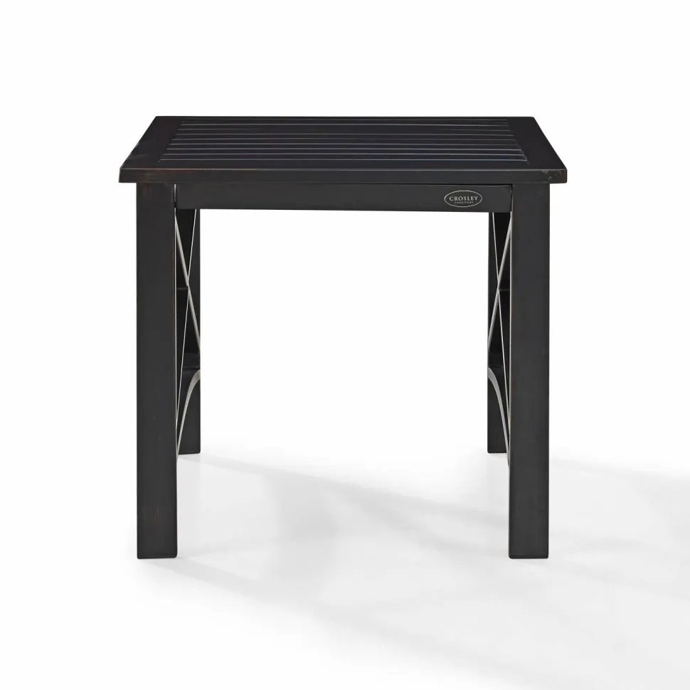 Kaplan Outdoor Metal Side Table