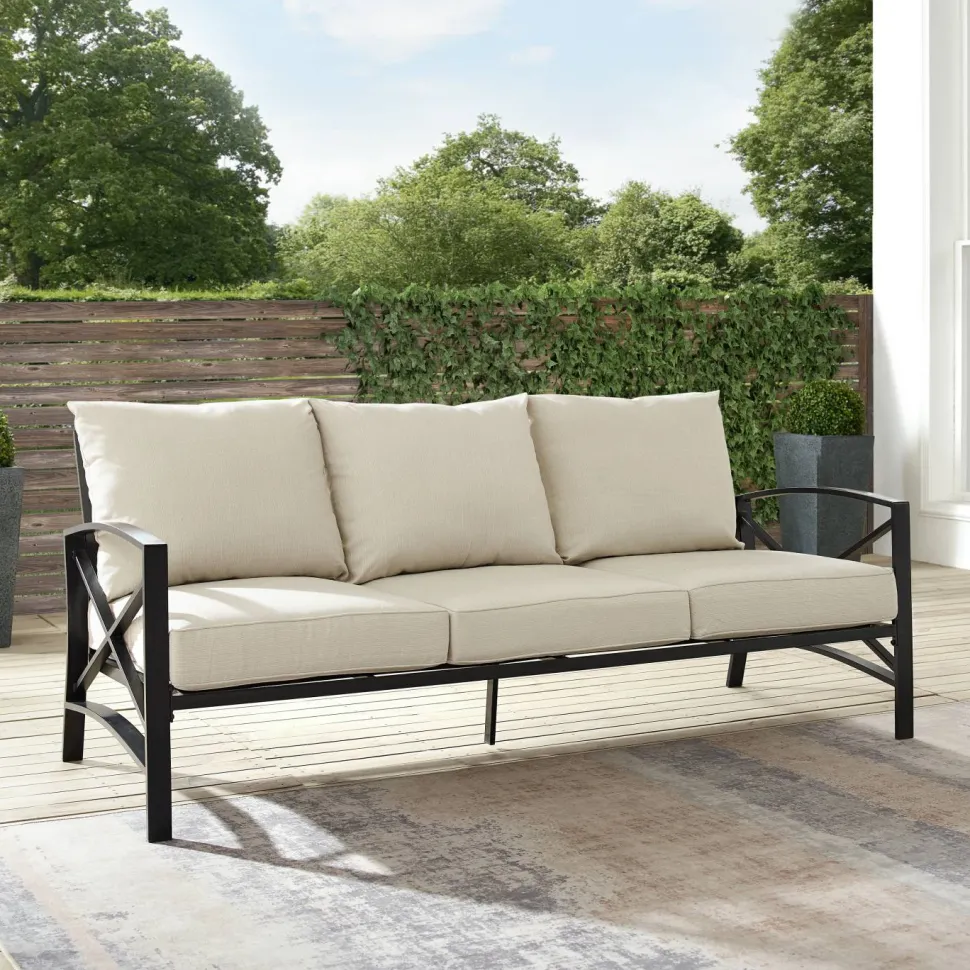 Kaplan Outdoor Metal Sofa
