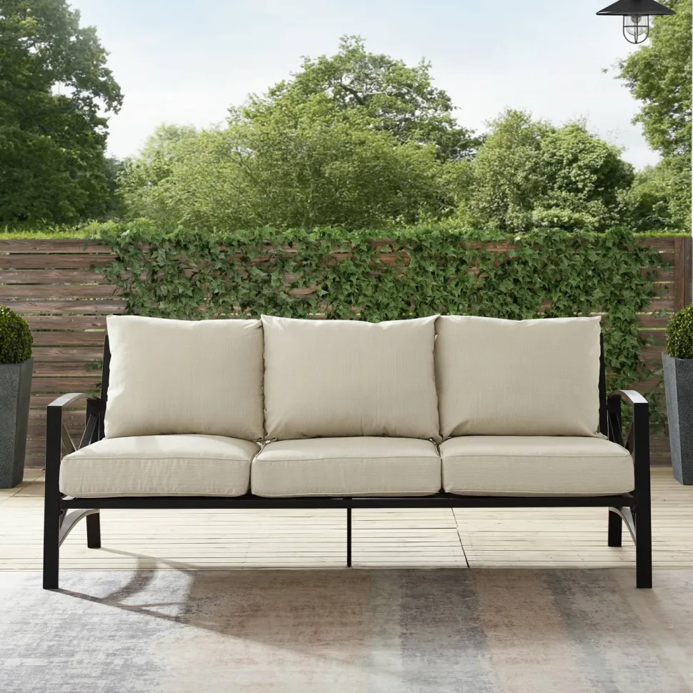 Kaplan Outdoor Metal Sofa