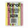 Karat Boba Straws, 9", Plastic, Assorted Colors, 1,600/Carton