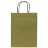 Karat Paper Shopping Bag, Rope Handles, Small Size, 8.1 x 4.5 x 10.6, Kraft, 250/Carton