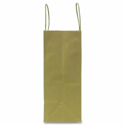 Karat Paper Shopping Bag, Rope Handles, Small Size, 8.1 x 4.5 x 10.6, Kraft, 250/Carton