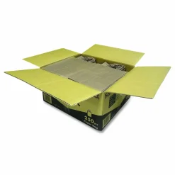 Karat Paper Shopping Bag, Rope Handles, Small Size, 8.1 x 4.5 x 10.6, Kraft, 250/Carton