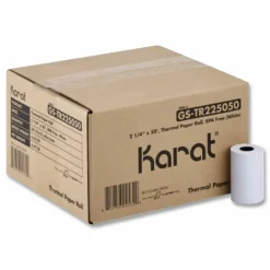 Karat Thermal Paper Rolls, 2.25