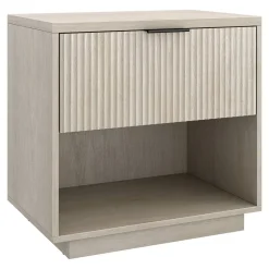 Karten 24" Wide Rectangular Nightstand in Alder White