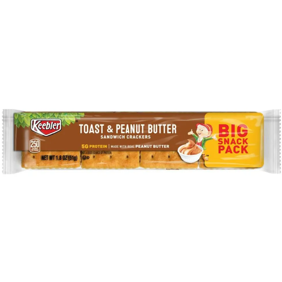 Keebler Toast and Peanut Butter Sandwich Crackers