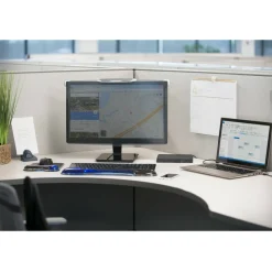Kensington Duo Gel Mouse Pad Wrist Rest, Black/Blue