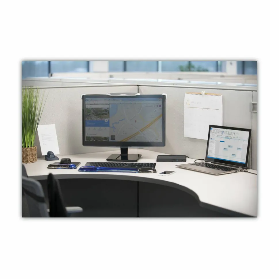 Kensington InSight Priority Puck Copyholder, 5 Tiers, Blue