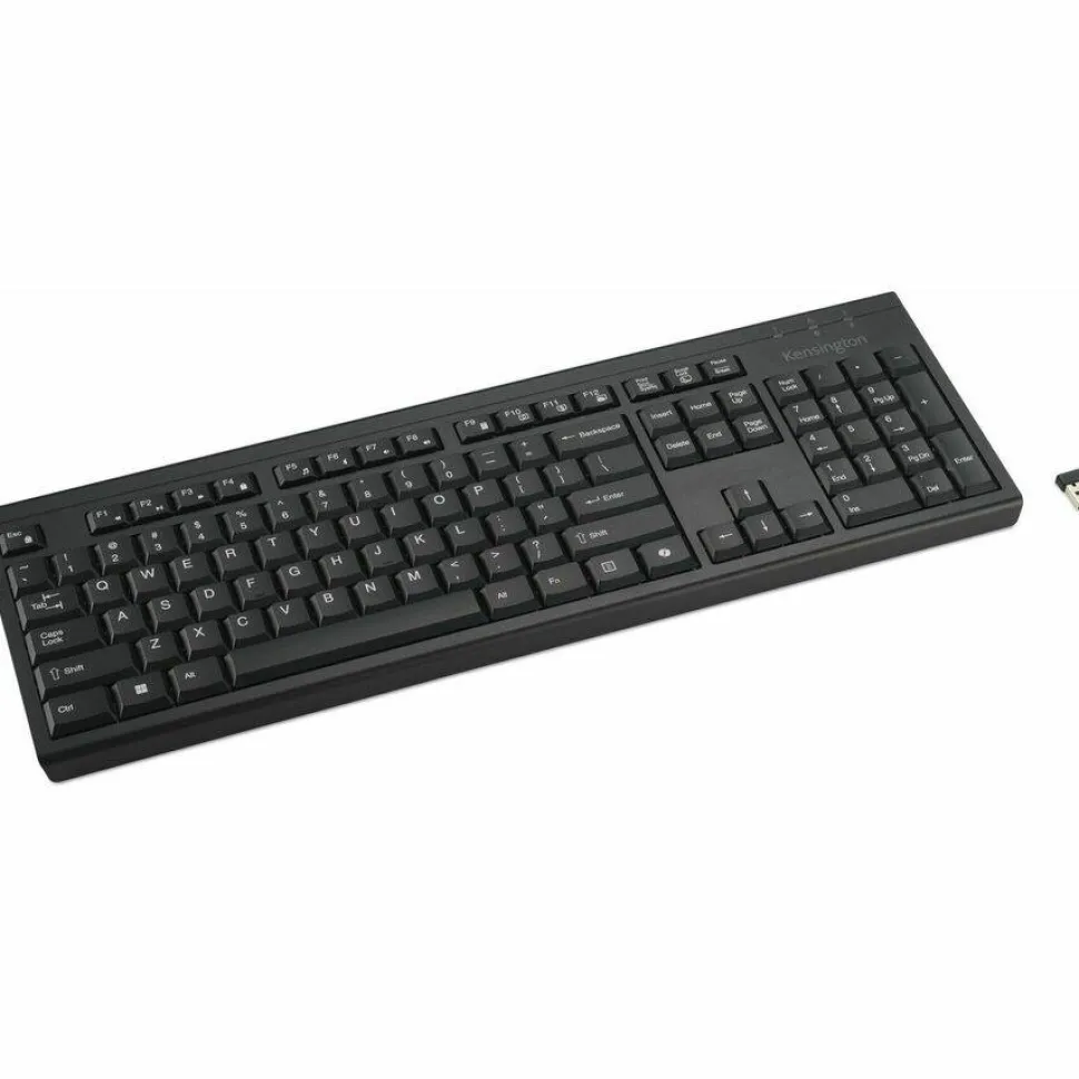 Kensington KB270 EQ Rechargeable AI keyboard with Copilot Key