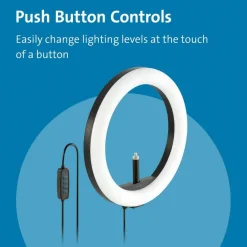 Kensington L1000 Bicolour Ring Light with Webcam Mount