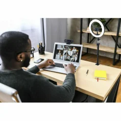 Kensington L1000 Bicolour Ring Light with Webcam Mount