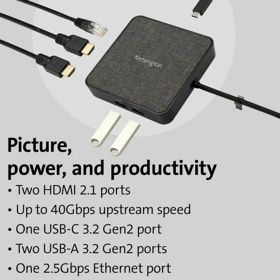 Kensington MD120U4 Docking Station