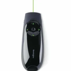 Kensington Presenter Expert Green Laser with Cursor Control - Presentation remote control - 4 buttons - RF - black