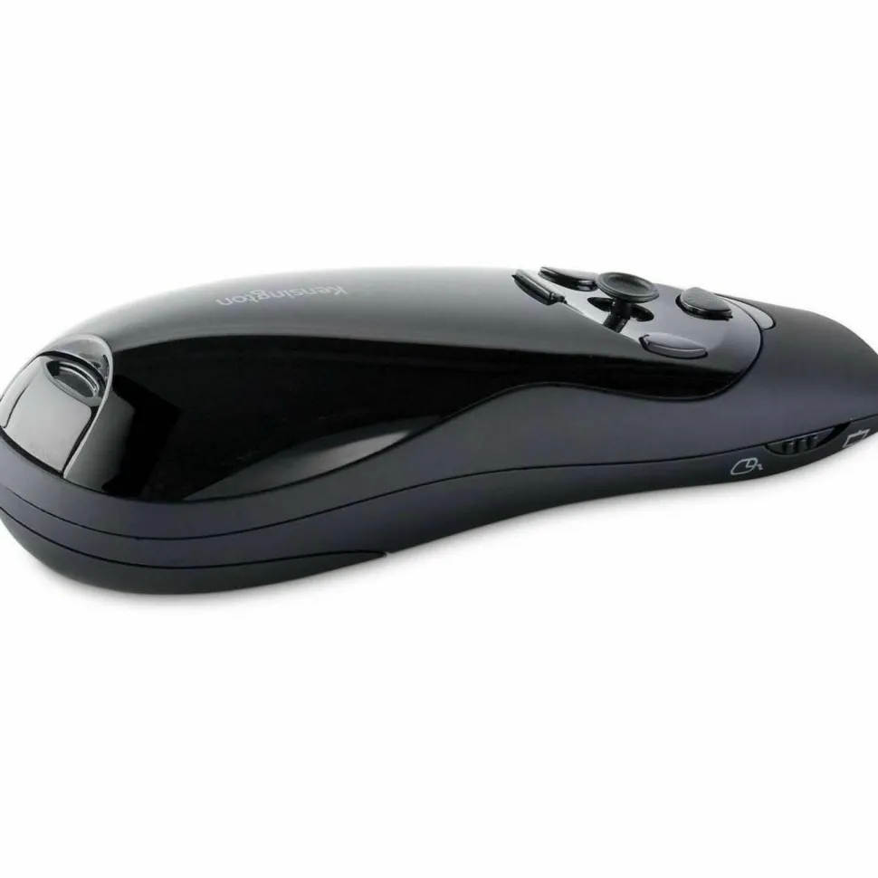 Kensington Presenter Expert Green Laser with Cursor Control - Presentation remote control - 4 buttons - RF - black