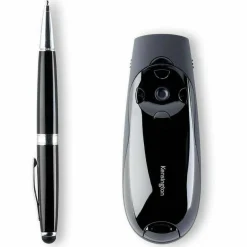 Kensington Presenter Expert Green Laser with Cursor Control - Presentation remote control - 4 buttons - RF - black
