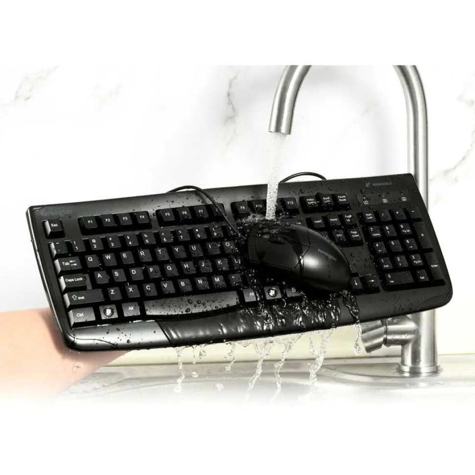 Kensington Pro Fit Washable Wired Desktop Set