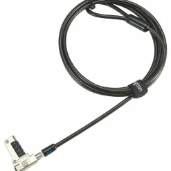 Kensington Slim N17 2.0 Combination Laptop Lock for Wedge-Shaped Slots
