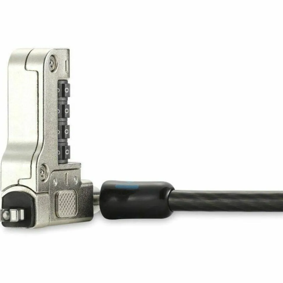 Kensington Slim N17 2.0 Combination Laptop Lock for Wedge-Shaped Slots