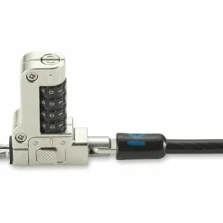Kensington Slim N17 2.0 Combination Laptop Lock for Wedge-Shaped Slots