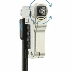 Kensington Slim N17 2.0 Combination Laptop Lock for Wedge-Shaped Slots