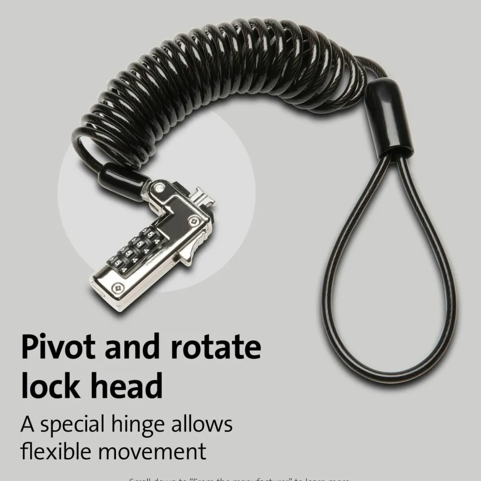 Kensington Slim Portable Combination Lock