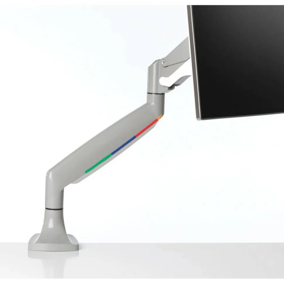 Kensington SmartFit Mounting Arm for Monitor - Gray - Landscape/Portrait