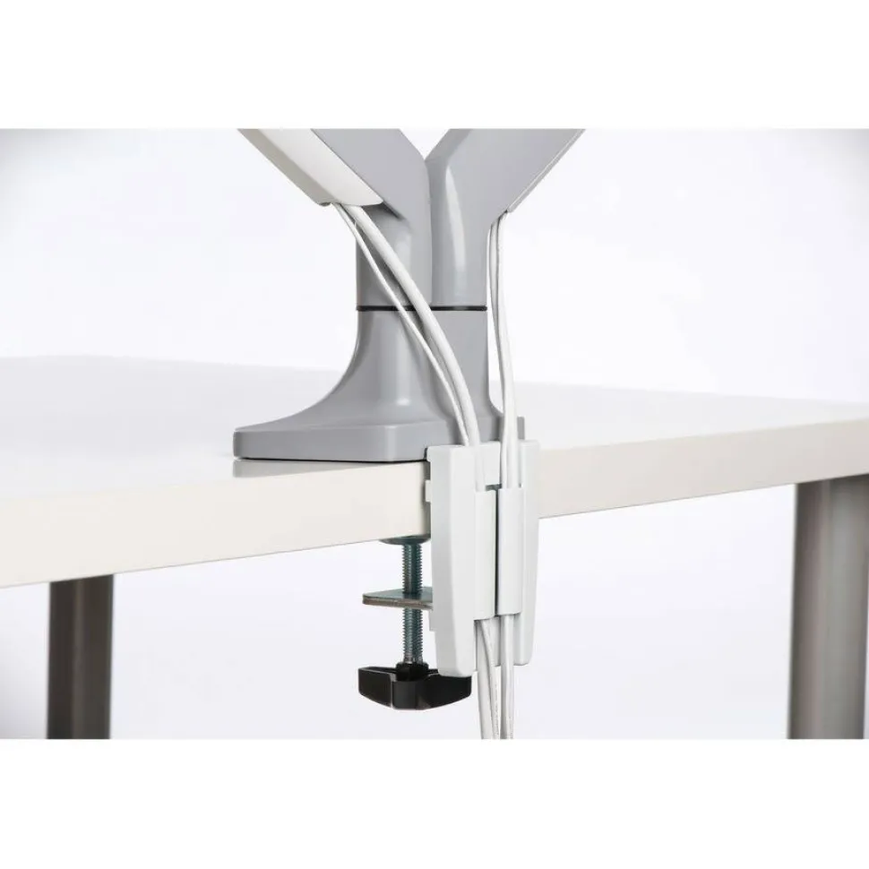 Kensington SmartFit Mounting Arm for Monitor - Gray - Landscape/Portrait